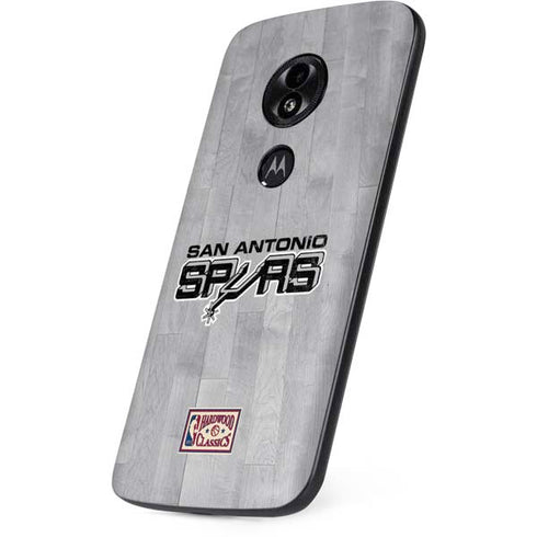 NBA San Antonio Spurs Hardwood Classics Moto E5 Play Skin